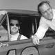 Yates, at right, with driver LeeRoy Yarbrough at the 1966 Daytona 500. Photo credit Getty Images